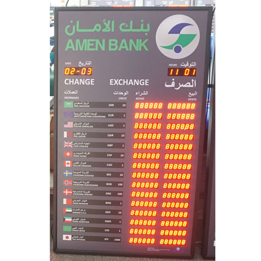 Bank exchange rate
